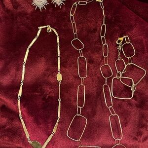 MM.Lafluer Jewelry Collection: Starburst Earrings, 2 Necklaces, 1 Bracelet